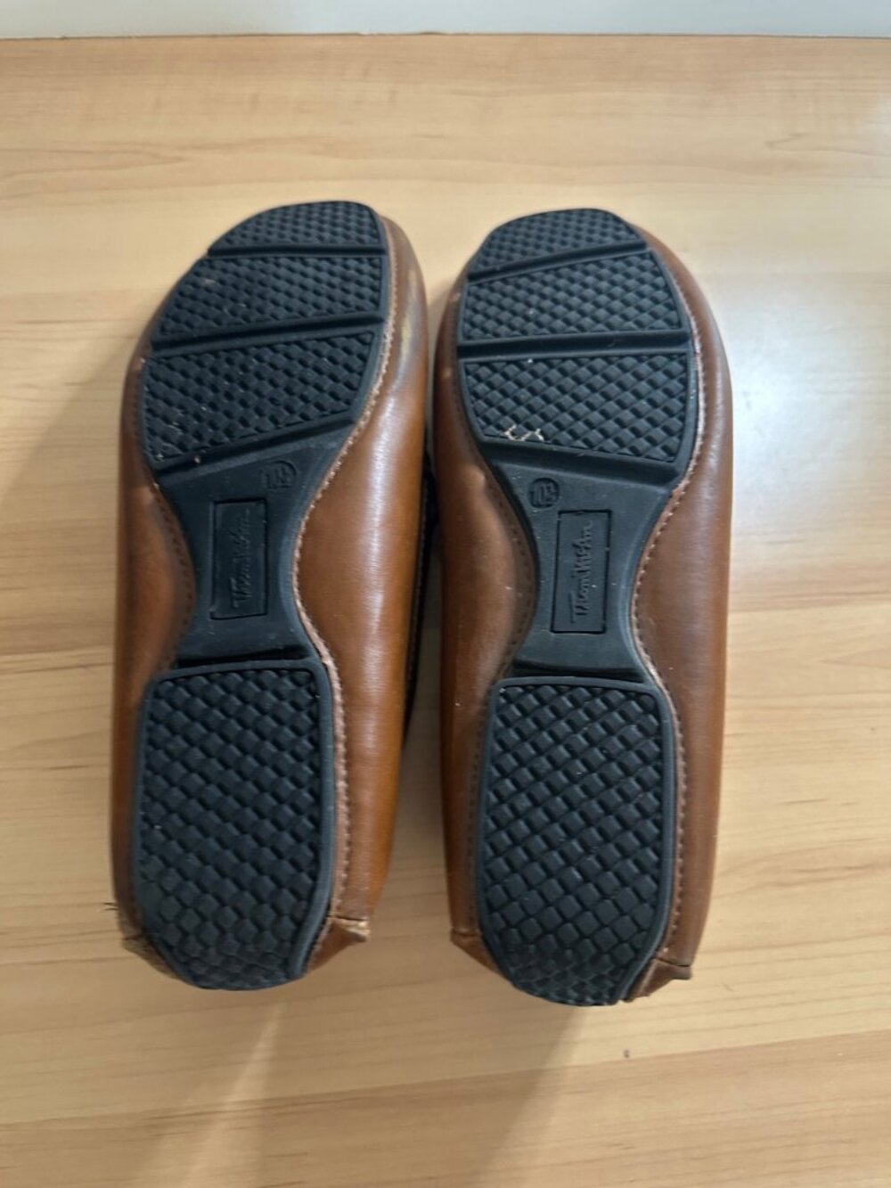 Thom McAn Brown Leather Loafers | Classic Slip‑On Comfort Shoes - Picture 2 of 6